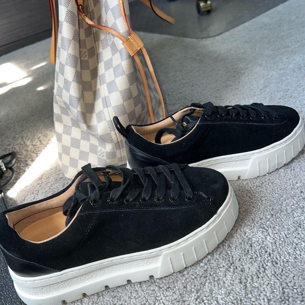 Black Platform JSlides Sneakers